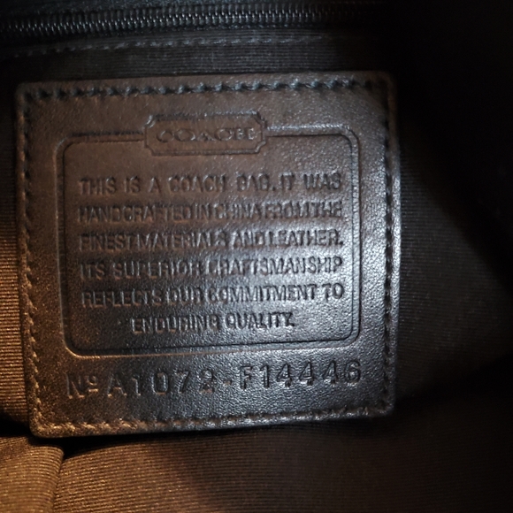 Coach Chelsea Signature Canvas Purse - Picture 8 of 8